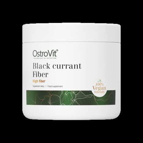 OstroVit Black Currant Fiber VEGE 150 g (Fibre de coacaze negre pentru digestie)